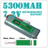 RC baterie 5300mAh, 7.2V, NiMH - konektor Tamiya